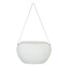 Farmet Kunststoff-Hängeampel Clio -Garten Umfassend Geschäft 4186680 WE FS 001 CLIObagmitSeil40x17x2450cmhochWEISS
