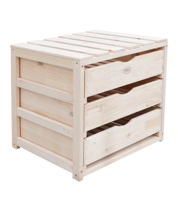 Habau Obst- Und Gemüsehorde, Ca. B50/H45/T40 Cm 3 Habau Obst- Und Gemüsehorde, Ca. B50/H45/T40 Cm