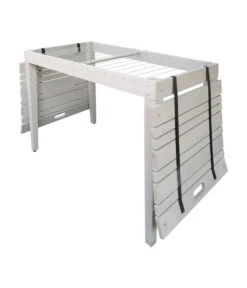 Habau Balkontisch Mit Wäscheleine, Ca. B106/H75/T60 Cm -Garten Umfassend Geschäft 4192795 WE FS 003 HabauBalkontischWaeschespinne