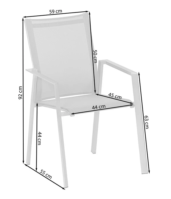 Dehner Stapelstuhl Nantes 4 Dehner Stapelstuhl Nantes – Bild 2