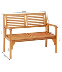 Dehner Klappbank Douglas, 2-Sitzer -Garten Umfassend Geschäft 4216784 WE BG 001 KlappbankDouglas