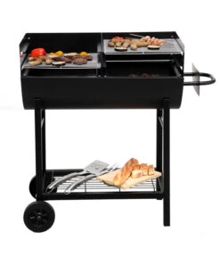 Tepro Holzkohle-Grillfass Detroit -Garten Umfassend Geschäft 4287918 WE MO 001 TeproGrillfassDetroit