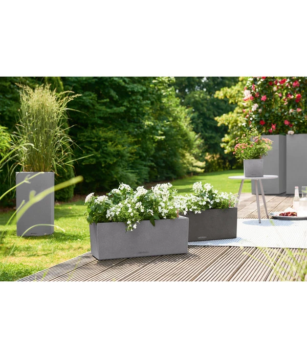 LECHUZA® Kunststoff-Kasten Balconera Stone 8 LECHUZA® Kunststoff-Kasten Balconera Stone – Bild 6