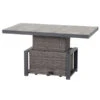 Siena Garden Lift-Tisch, Ca. B130/H47-71/T75 Cm -Garten Umfassend Geschäft 4331138 WE FS 001 Lifttischcoridoch grey