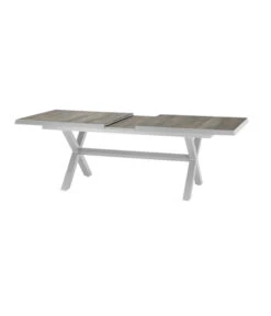 Siena Garden Ausziehtisch Sincro, Hellgrau, Ca. B200-260/H77/T100 Cm -Garten Umfassend Geschäft 4331245 WE DE 008 Ausziehtischsincroweiss