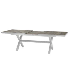Siena Garden Ausziehtisch Sincro, Hellgrau, Ca. B200-260/H77/T100 Cm -Garten Umfassend Geschäft 4331245 WE DE 009 Ausziehtischsincroweiss