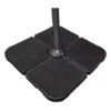 Doppler Beschwerplatten Für Schirme, 4er-Set -Garten Umfassend Geschäft 4332227 WE FS 001 dopplerBeschwerplattefuellbar20kgKreuz
