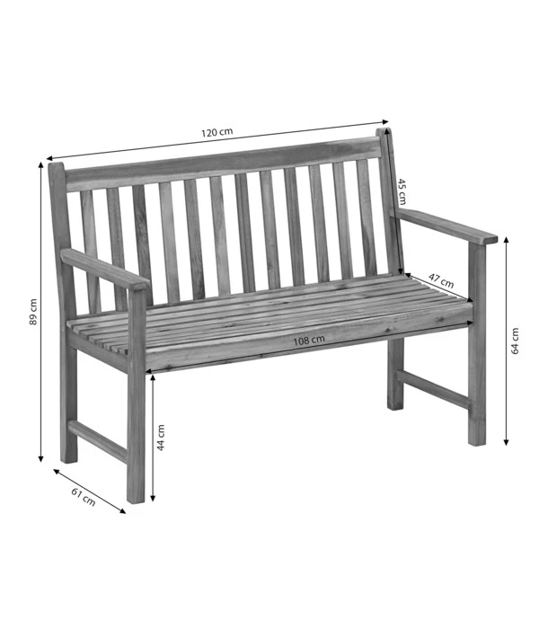 Dehner Bank Mykonos, 2-Sitzer 7 Dehner Bank Mykonos, 2-Sitzer – Bild 5