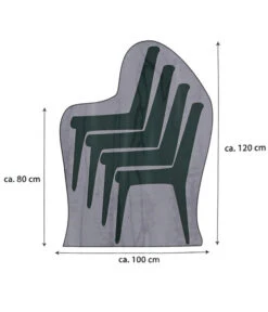 Dehner Abdeckhaube XL Für Stühle, 70x120x100 Cm, Grau -Garten Umfassend Geschäft 4411013 WE BG 001 ADHFUERSTUEHLEXL