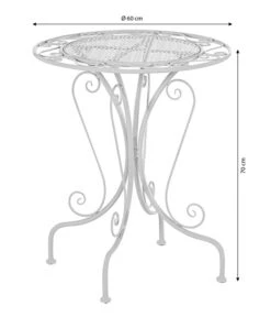 Dehner Tisch Luca, Ca Ø60/H70 Cm -Garten Umfassend Geschäft 4416517 4417606 6665962 WE BG 001 TischLuca