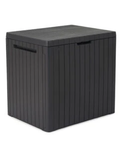 Keter Aufbewahrungsbox City Box, 113 Liter, Ca. B41,6/H51,6/T57 Cm -Garten Umfassend Geschäft 4422481 WE FS 003 AufbewahrungsboxCity