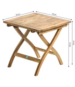 Dehner Beistelltisch Macao, Ca. B50/H50/T50 Cm 12 Dehner Beistelltisch Macao, Ca. B50/H50/T50 Cm -Garten Umfassend Geschäft 4423554 WE BG 001 KlappbeistelltischMacao