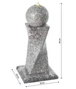 Dehner Granit-Gartenbrunnen Tower, Ca. B56/H60/T56 Cm 16 Dehner Granit-Gartenbrunnen Tower, Ca. B56/H60/T56 Cm -Garten Umfassend Geschäft 4451621 WE DE 001 DehnerGranitGartenBrunnenTower