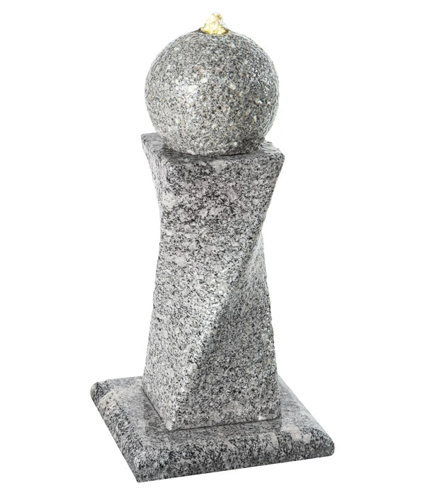 Dehner Granit-Gartenbrunnen Tower, Ca. B56/H60/T56 Cm 3 Dehner Granit-Gartenbrunnen Tower, Ca. B56/H60/T56 Cm