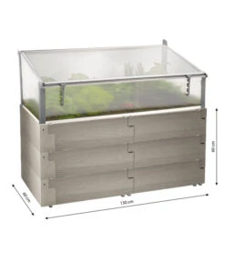 Juwel Hochbeet Timber Kombiset, Ca. B130/H60/T60 Cm -Garten Umfassend Geschäft 4466330 WE BG 001 JuwelHochbeetTimberKombiset