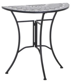 Siena Garden Mosaiktisch Como Halbrund, Ca. B35/H71/T70 Cm