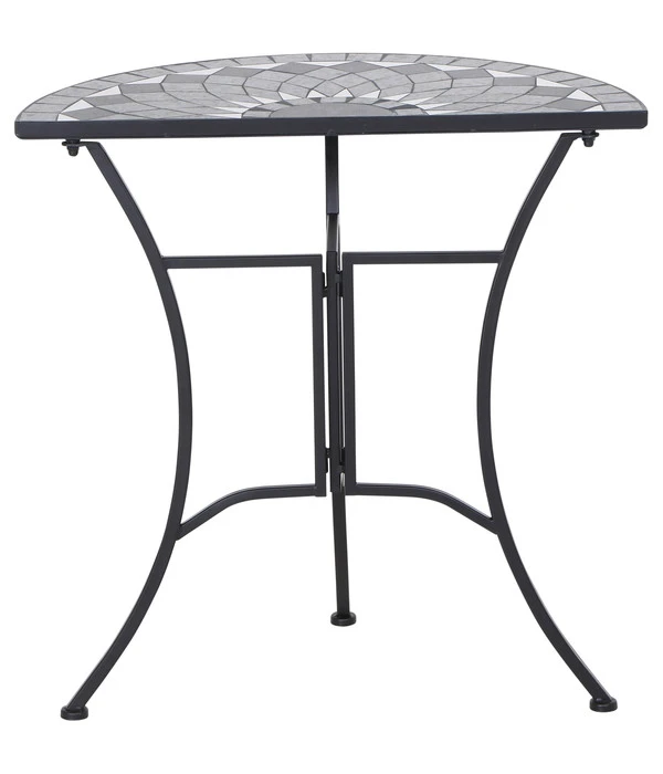 Siena Garden Mosaiktisch Como Halbrund, Ca. B35/H71/T70 Cm 6 Siena Garden Mosaiktisch Como Halbrund, Ca. B35/H71/T70 Cm – Bild 4