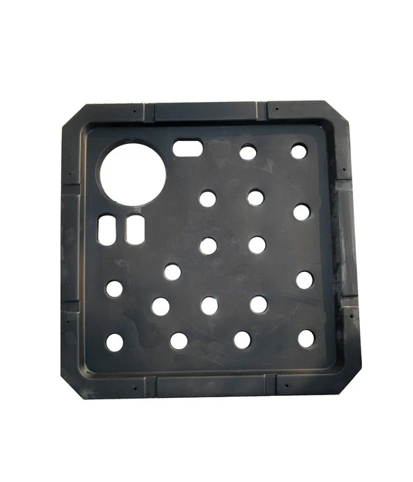 Kunststoff-Ersatzdeckel Für Brunnen, Schwarz, 56 X 56 X 3 Cm 3 Kunststoff-Ersatzdeckel Für Brunnen, Schwarz, 56 X 56 X 3 Cm