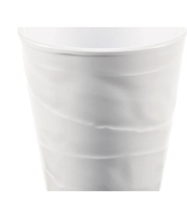 Dehner Keramik-Übertopf Stone, Konisch, Weiß, Ca. Ø14 Cm 4 Dehner Keramik-Übertopf Stone, Konisch, Weiß, Ca. Ø14 Cm – Bild 2