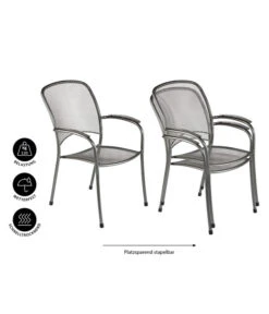 MWH Metall-Stapelsessel Carlo -Garten Umfassend Geschäft 5305669 WE IG 001 MWHMetallStapelsesselCarlo