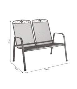 MWH Metall-Bank Savoy, 2-Sitzer 11 MWH Metall-Bank Savoy, 2-Sitzer -Garten Umfassend Geschäft 5312871 WE BG 001 MwhMetallBankSavoy2SitzerMetallBankSavoy2Sitzer2