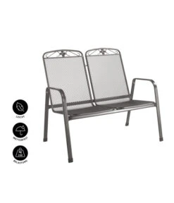 MWH Metall-Bank Savoy, 2-Sitzer 10 MWH Metall-Bank Savoy, 2-Sitzer -Garten Umfassend Geschäft 5312871 WE IG 001 MetallBankSavoy2Sitzer