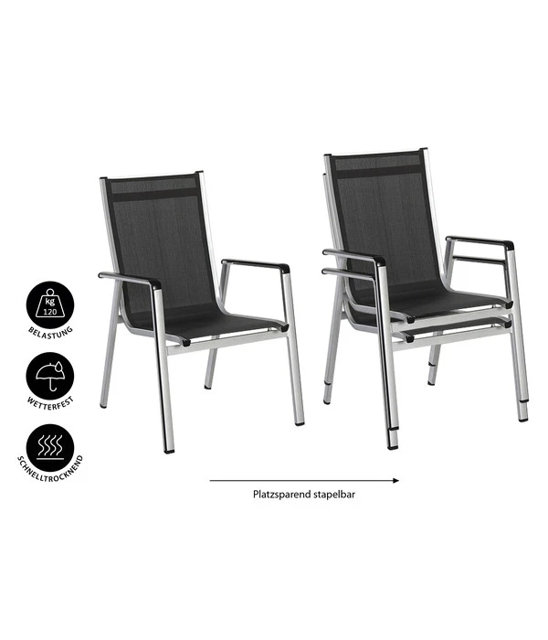MWH Alu-Stapelsessel Elements 6 MWH Alu-Stapelsessel Elements – Bild 4