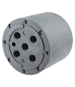 Dehner Kunststoff-Blumenkübel Palermo, Mit Rollen, Anthrazit, Ca. Ø40 Cm -Garten Umfassend Geschäft 5344320 BildD 001 DehnerKunststoffBlumenkuebelKubusKunTopfKubus40CmAnthr