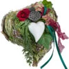Grabgesteck Bristol, Herzförmig, Ca. B17/H12/T21 Cm -Garten Umfassend Geschäft 6461396 WE FS 001 HerzBristolRot21cmAllerheiligen2023