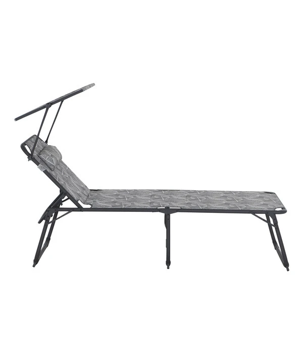 Siena Garden Campingliege Natura, Grau, Ca. B69/H43/T200 Cm 3 Siena Garden Campingliege Natura, Grau, Ca. B69/H43/T200 Cm