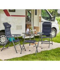 Siena Garden Campingsessel Premium XL, Blau -Garten Umfassend Geschäft 6603054 WE MO 001 SienaGardenCampingsesselPremiumXLBlau