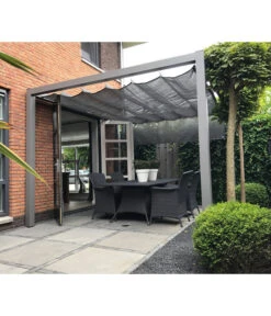 Nesling Faltsegel Coolfit, Rechteckig, Ca. B290/T300 Cm -Garten Umfassend Geschäft 6605638 6605661 6605695 WE MO 002 NeslingFaltsonnensegelSchwarz