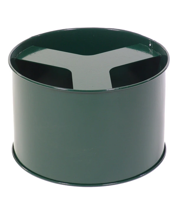 RENNER Metall-Sockel Für Regentonnen, Ca. H35 Cm, Dunkelgrün 3 RENNER Metall-Sockel Für Regentonnen, Ca. H35 Cm, Dunkelgrün