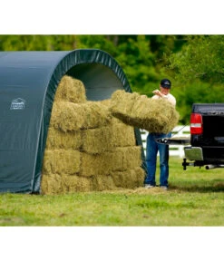 Shelter Logic Weidezelt Run-In-Shed, Ca. B370/H250/T610 Cm -Garten Umfassend Geschäft 6610448 WE MO 005 50NorthWeidezelt done