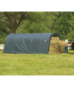 Shelter Logic Weidezelt Run-In-Shed, Ca. B370/H250/T610 Cm -Garten Umfassend Geschäft 6610448 WE MO 006 50NorthWeidezelt done