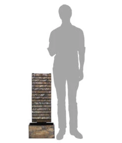 Climaqua Naturschiefer-Wasserwand Ava -Garten Umfassend Geschäft 6645972 WE IG 001 ClimaquaWasserwandAvaMRusty