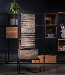 Climaqua Naturschiefer-Wasserwand Ava -Garten Umfassend Geschäft 6645972 WE MO 002 ClimaquaWasserwandAvaMRusty