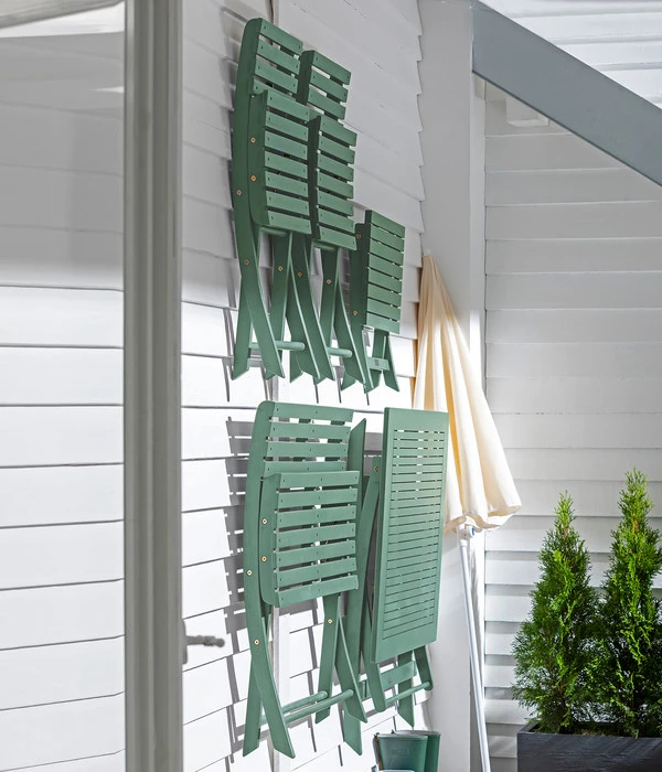 Dehner Klapptisch Stavanger, Ca. B80/H75/T80 Cm 10 Dehner Klapptisch Stavanger, Ca. B80/H75/T80 Cm – Bild 8