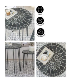 Dehner Mosaiktisch Madeleine, Ca. Ø60/H60 Cm 16 Dehner Mosaiktisch Madeleine, Ca. Ø60/H60 Cm -Garten Umfassend Geschäft 6666531 6666556 WE IG 001 DehnerMosaiktischMadeleine