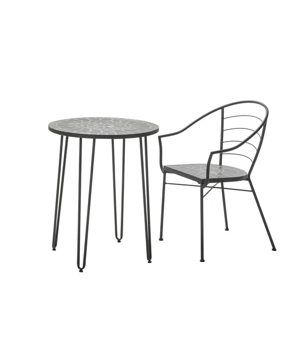 Dehner Mosaiktisch Madeleine, Ca. Ø60/H60 Cm 4 Dehner Mosaiktisch Madeleine, Ca. Ø60/H60 Cm – Bild 2