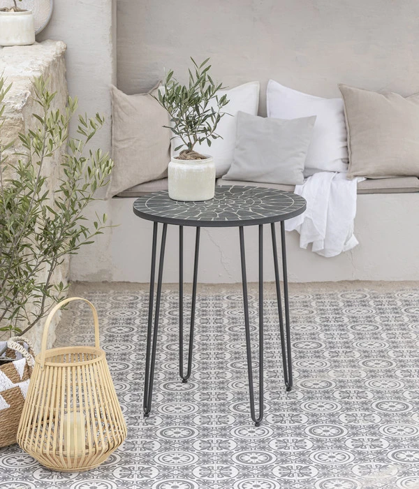 Dehner Mosaiktisch Madeleine, Ca. Ø60/H60 Cm 6 Dehner Mosaiktisch Madeleine, Ca. Ø60/H60 Cm – Bild 4