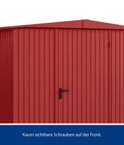 Hörmann Berry-Gerätehaus Classic-S Typ 1, Ca. B258,8/H216/T121,3 Cm -Garten Umfassend Geschäft 6668297 WE DE 005 HoermannMetallgeraetehaus