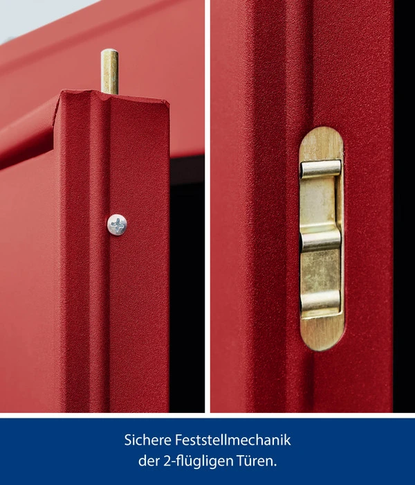 Hörmann Berry-Gerätehaus Classic-S Typ 3, Ca. B323,6/H219,4/T247,7 Cm 11 Hörmann Berry-Gerätehaus Classic-S Typ 3, Ca. B323,6/H219,4/T247,7 Cm – Bild 9