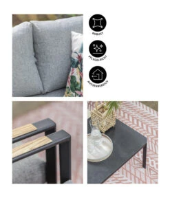 Dehner Alu-Lounge New York, 4-teilig -Garten Umfassend Geschäft 6670954 WE IG 001 DehnerAluLoungeNewYork4teilig
