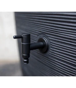 Capi Europe Kunststoff-Regentonne Rib, 130 L -Garten Umfassend Geschäft 6695100 PR DE 001 RegentonneRibSchwarz130