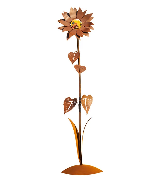 Ferrum Glas-Blume Sonnenblume, Ca. H156 Cm 3 Ferrum Glas-Blume Sonnenblume, Ca. H156 Cm