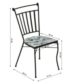 Dehner Mosaikstuhl Letizia -Garten Umfassend Geschäft 6702070 WE BG 001 DehnerMosaikStuhlLetiziaNeu