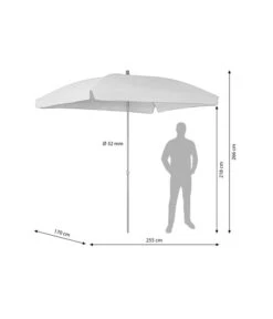 Dehner Sonnenschirm Keros, Rechteckig, Ca. B255/T170 Cm 17 Dehner Sonnenschirm Keros, Rechteckig, Ca. B255/T170 Cm -Garten Umfassend Geschäft 6702906 WE BG 001 schirmkeros250Hellgrau