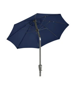 Dehner Sonnenschirm Vido, Rund, Ca. Ø150 Cm 12 Dehner Sonnenschirm Vido, Rund, Ca. Ø150 Cm -Garten Umfassend Geschäft 6702997 WE FS 003 SchirmVidoDunkelgrauNeu