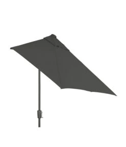 Dehner Balkonschirm Chios, Rechteckig, Ca. B210/T130 Cm -Garten Umfassend Geschäft 6703243 WE FS 003 BalkonschirmChiosDunkelgrauNeu